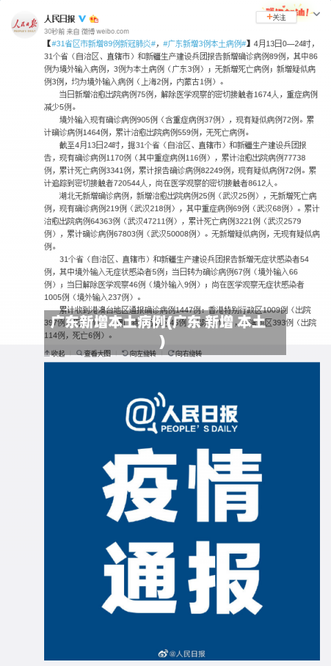 广东新增本土病例(广东 新增 本土)-第2张图片